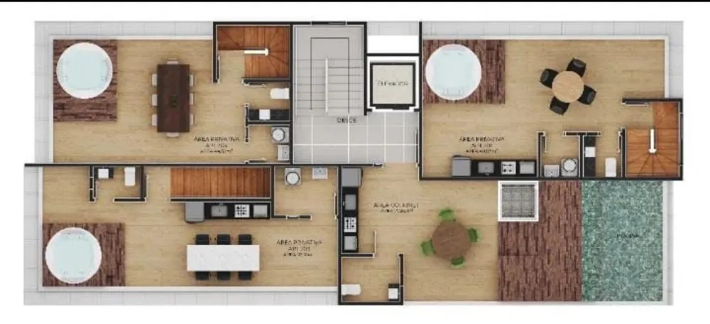 Cobertura, 2 quartos, 106 m² - Foto 8