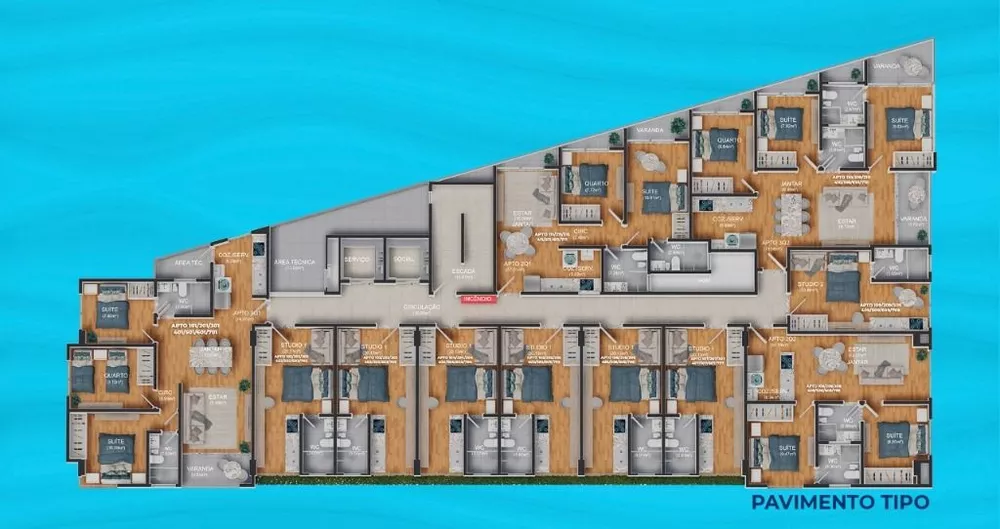 Apartamento, 1 quarto, 20 m² - Foto 4