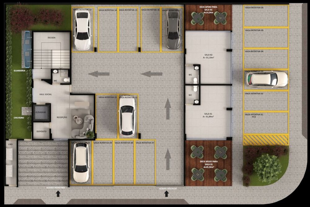 Loja-Salão à venda, 44m² - Foto 3