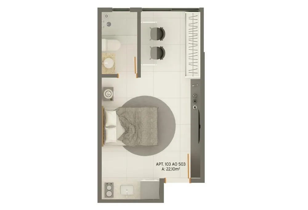 Apartamento, 2 quartos, 54 m² - Foto 11