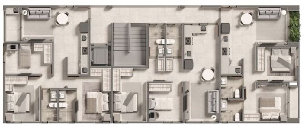 Apartamento à venda com 2 quartos, 54m² - Foto 9