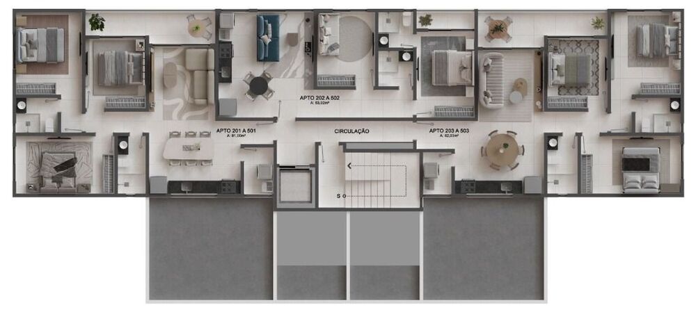 Apartamento, 3 quartos, 81 m² - Foto 5