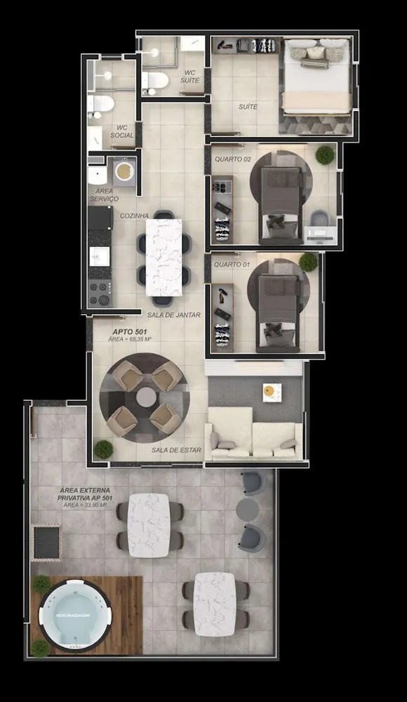 Loft, 22 m² - Foto 7
