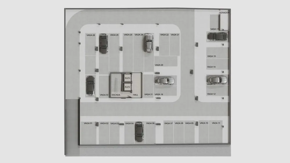 Apartamento, 1 quarto, 56 m² - Foto 3