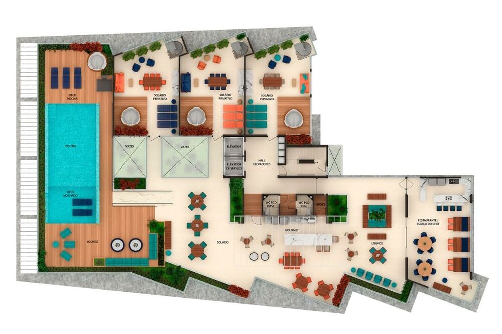 Cobertura à venda com 2 quartos, 117m² - Foto 3
