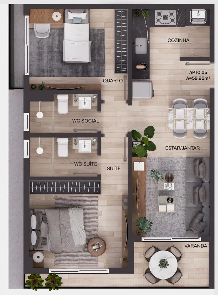 Flat/Apart Hotel, 1 quarto, 25 m² - Foto 12