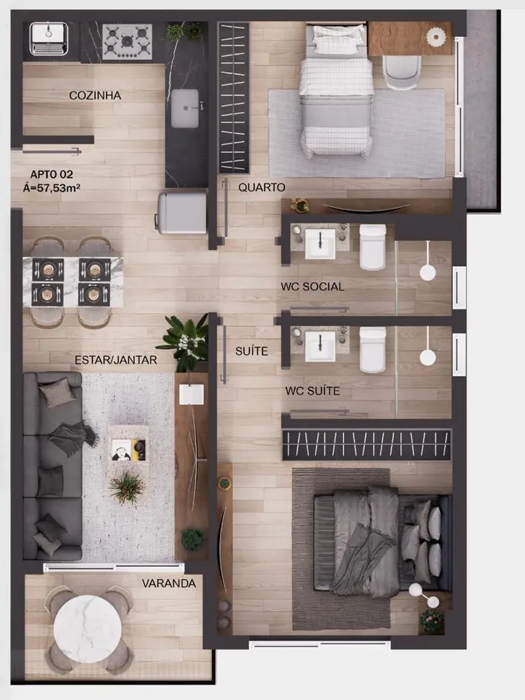 Flat/Apart Hotel, 1 quarto, 25 m² - Foto 8