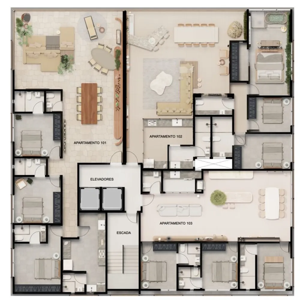 Apartamento, 3 quartos, 113 m² - Foto 19