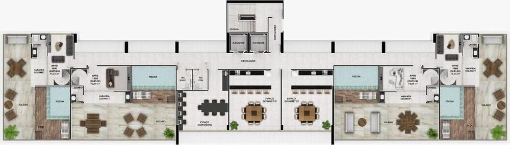 Apartamento à venda com 3 quartos, 77m² - Foto 20