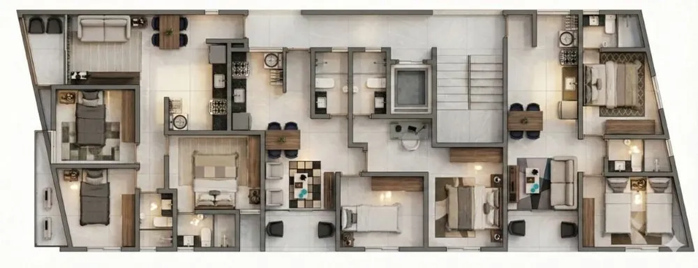 Apartamento, 2 quartos, 53 m² - Foto 6