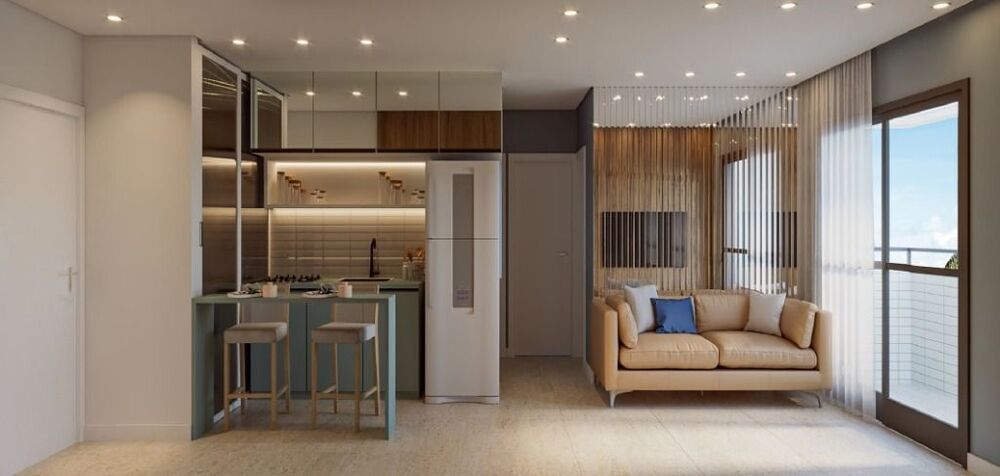 Apartamento, 2 quartos, 46 m² - Foto 2