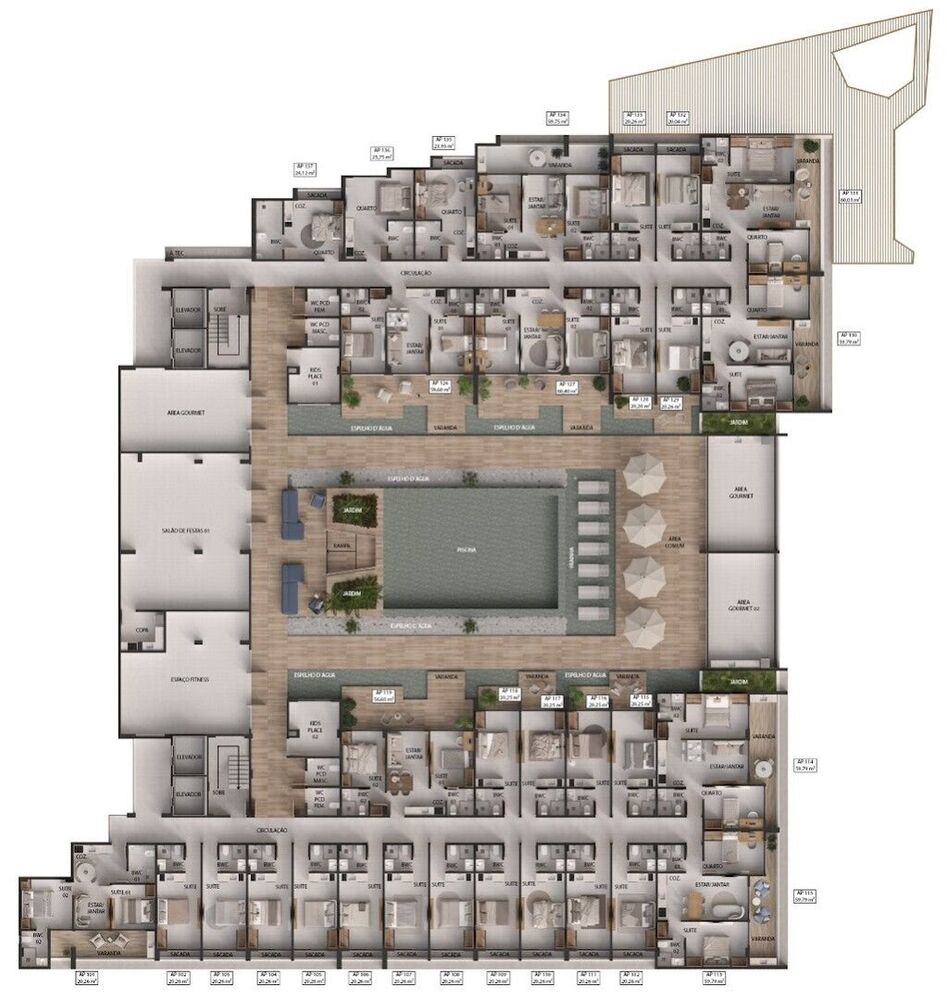 Apartamento à venda com 1 quarto, 23m² - Foto 10