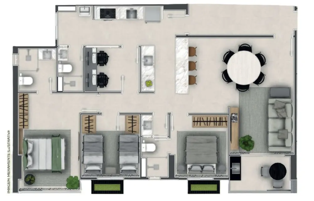 Apartamento, 2 quartos, 69 m² - Foto 10