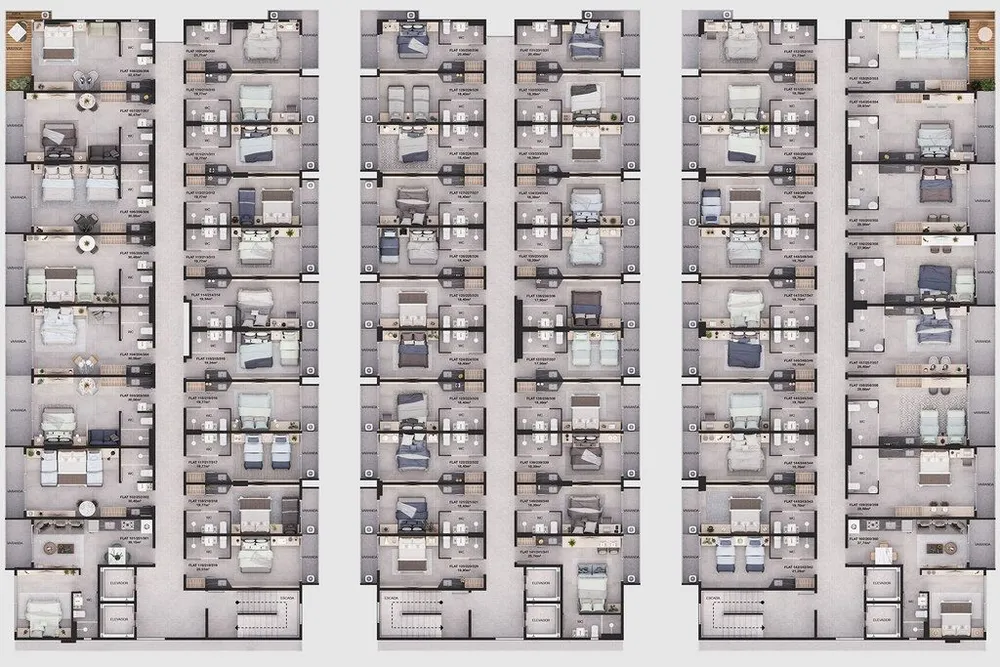 Flat/Apart Hotel, 1 quarto, 19 m² - Foto 12