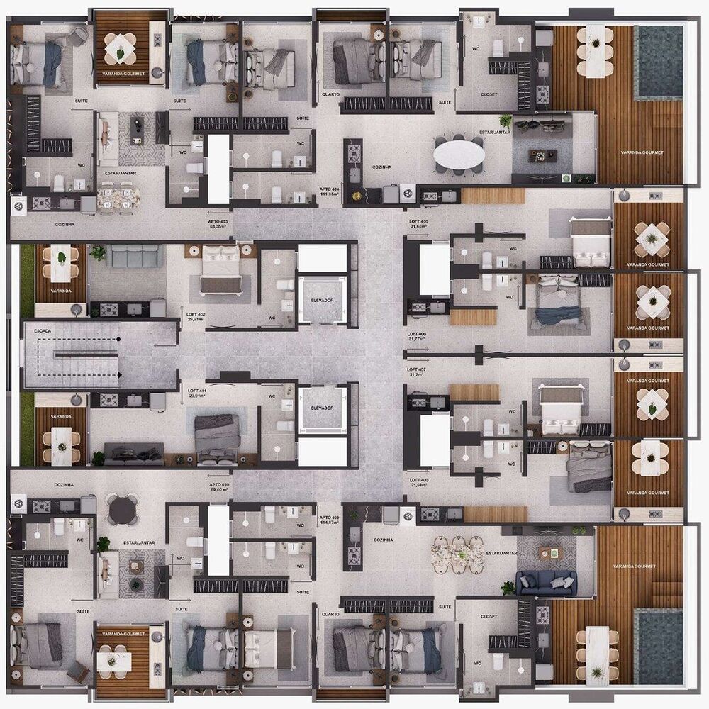 Apartamento, 3 quartos, 74 m² - Foto 24