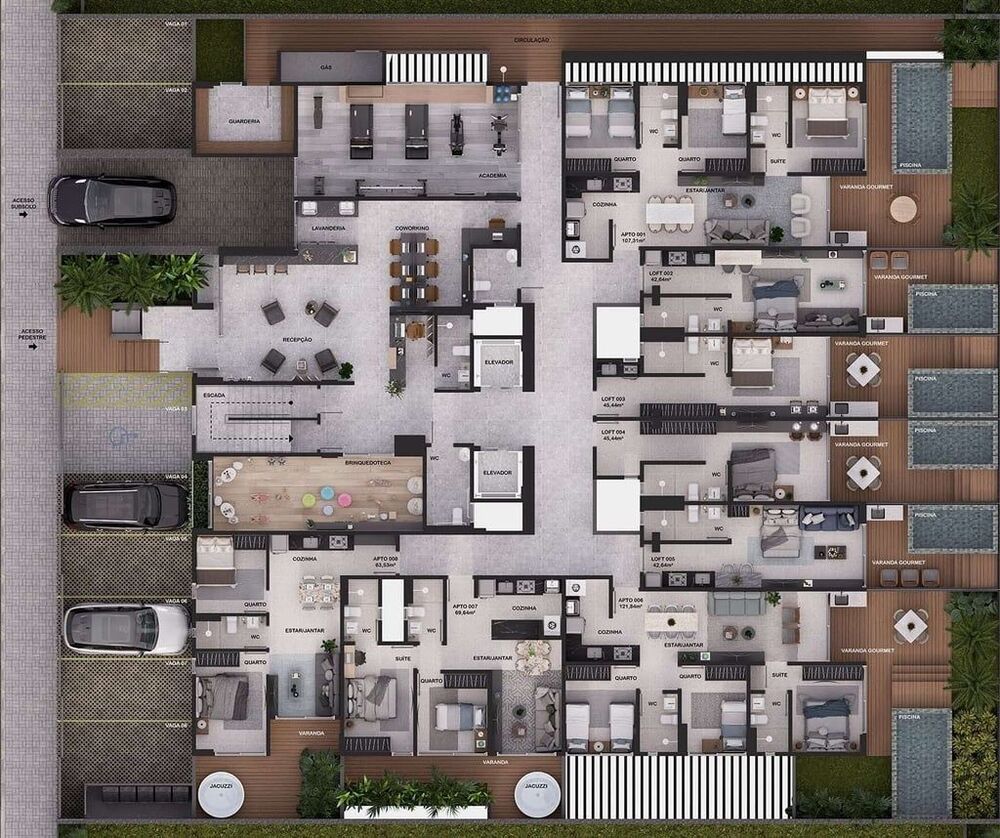 Apartamento, 3 quartos, 74 m² - Foto 23