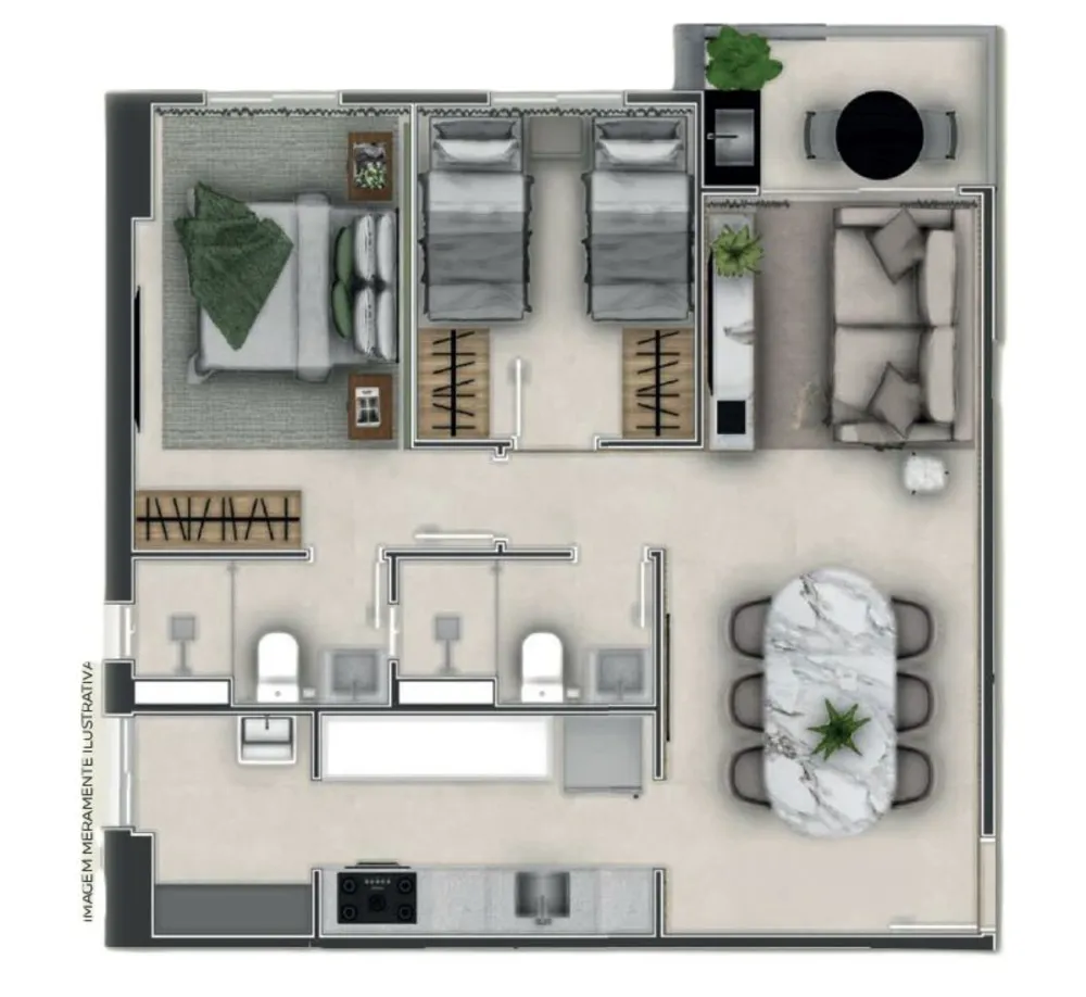Apartamento, 3 quartos, 102 m² - Foto 8