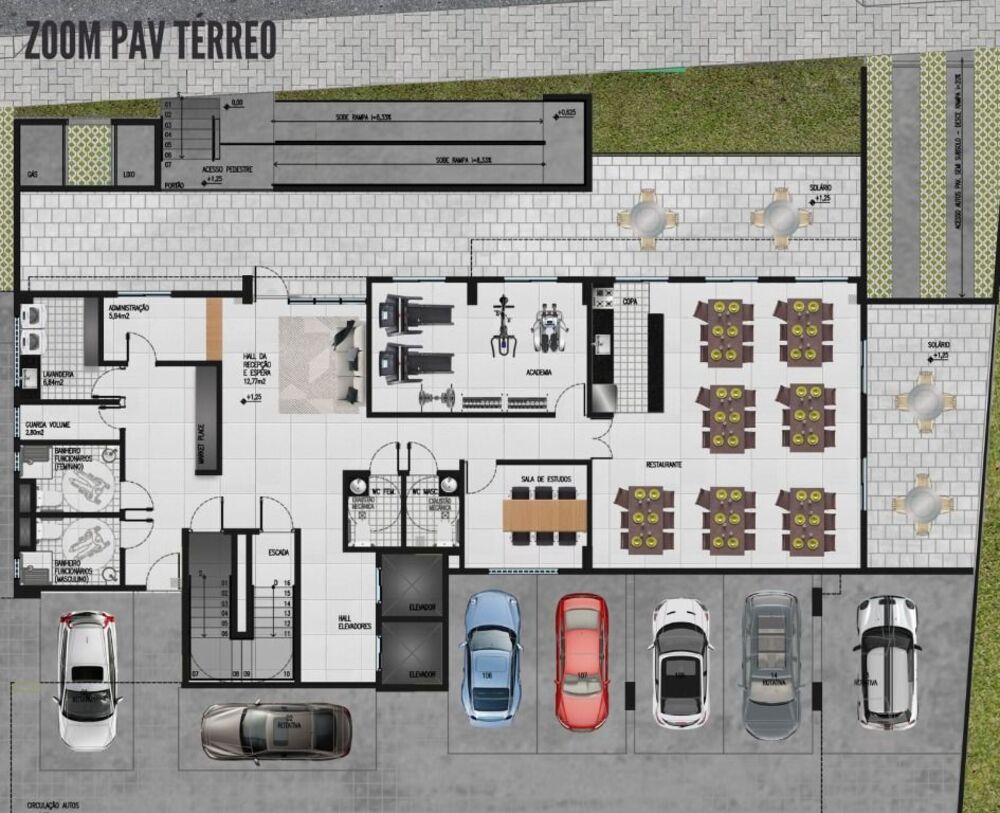 Flat/Apart Hotel à venda com 1 quarto, 37m² - Foto 12