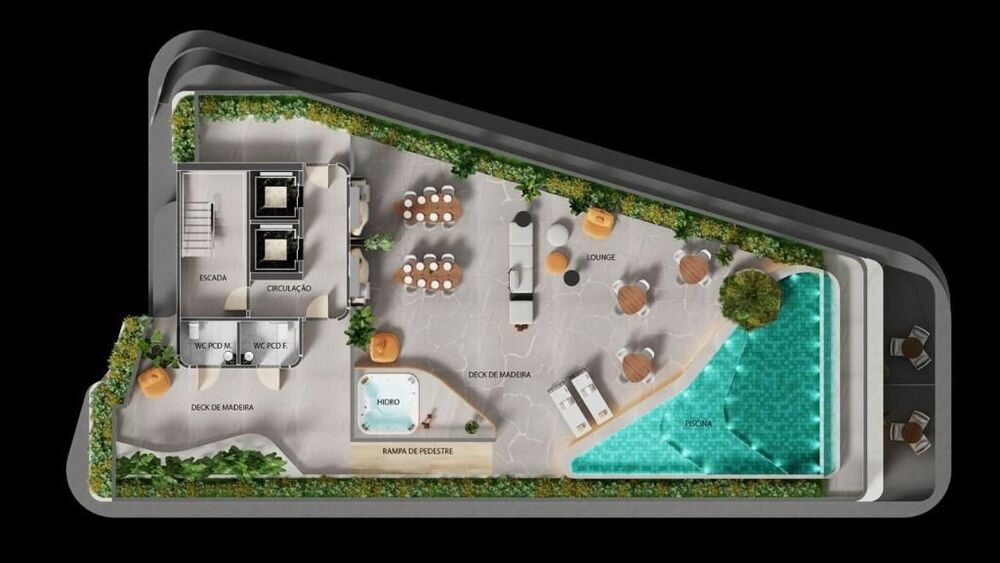 Flat/Apart Hotel à venda com 1 quarto, 32m² - Foto 1