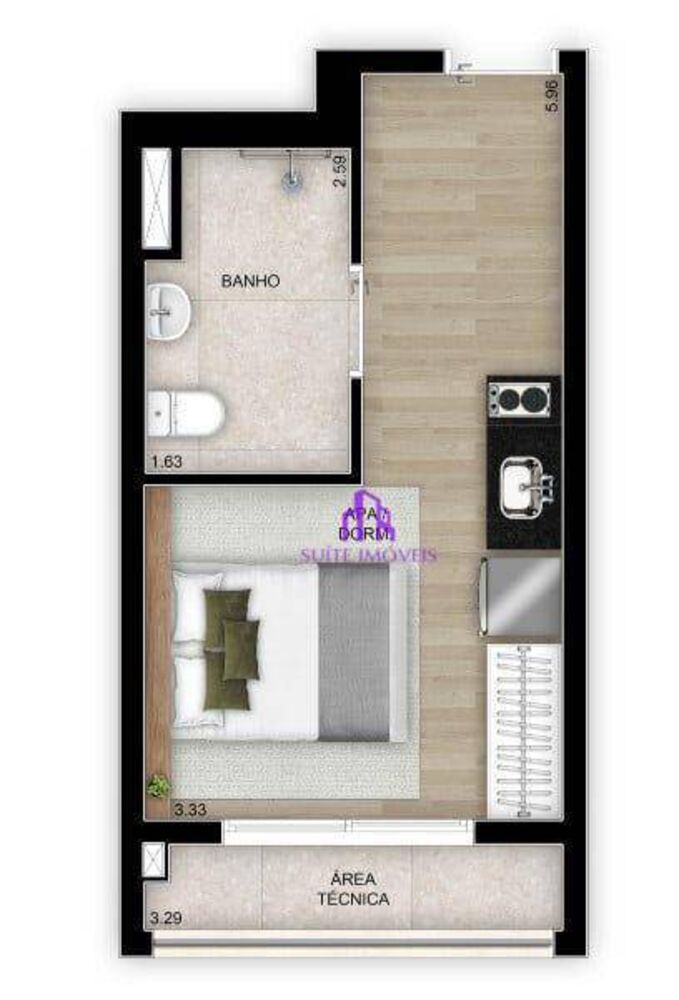 Apartamento, 3 quartos, 97 m² - Foto 3