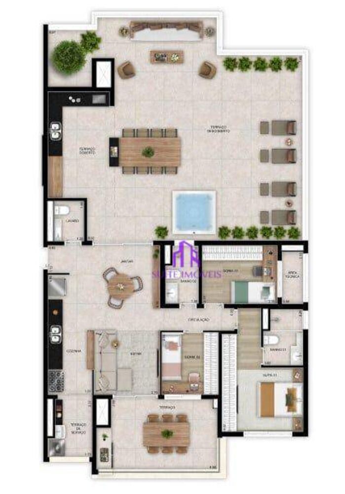 Apartamento, 3 quartos, 97 m² - Foto 9