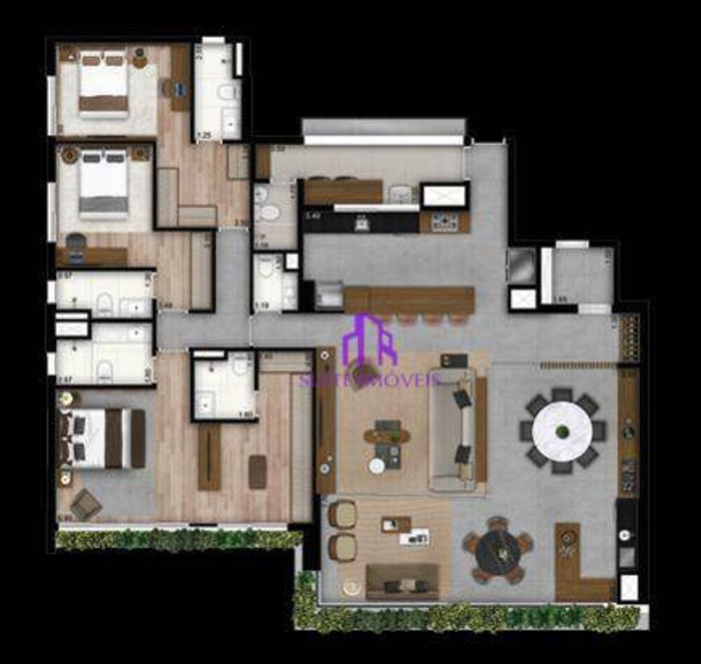 Apartamento, 4 quartos, 201 m² - Foto 20