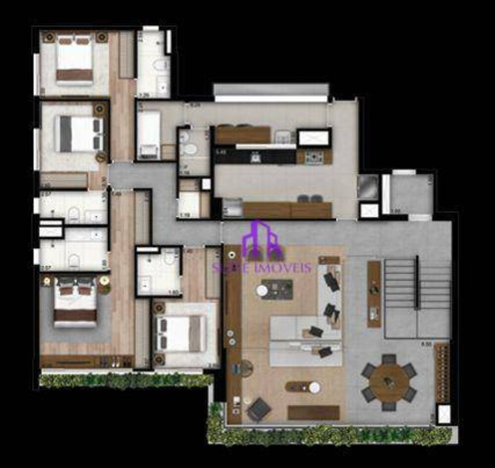 Apartamento, 4 quartos, 201 m² - Foto 15