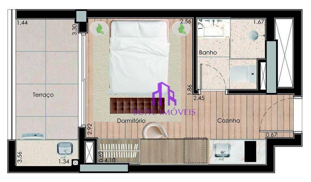 Loft, 24 m² - Foto 15