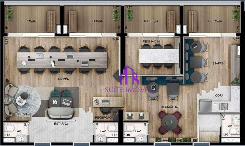 Sala-Conjunto, 29 m² - Foto 11