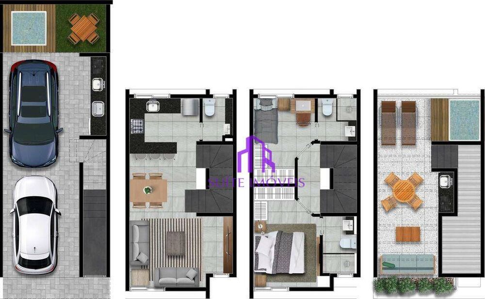 Casa de Condomínio, 3 quartos - Foto 17