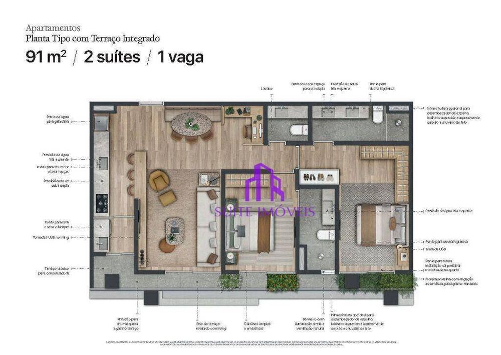 Apartamento, 2 quartos, 76 m² - Foto 4