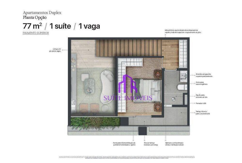 Apartamento, 2 quartos, 76 m² - Foto 6