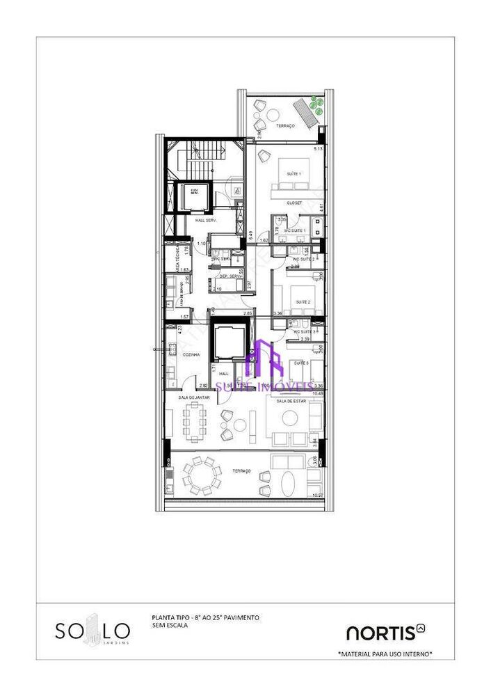 Apartamento, 3 quartos, 239 m² - Foto 12