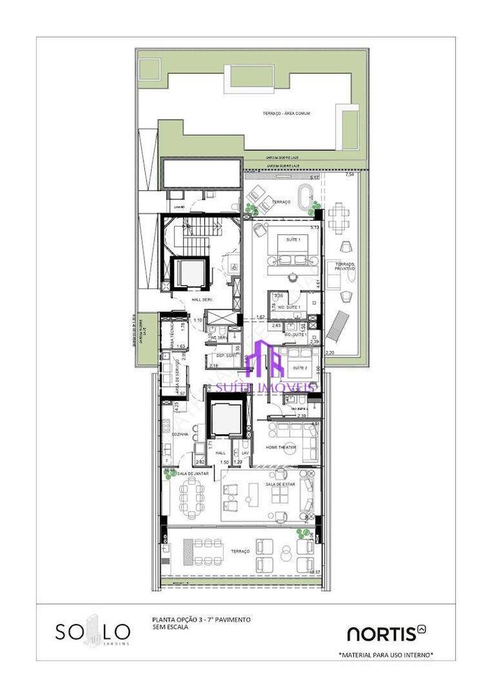 Apartamento, 3 quartos, 239 m² - Foto 7