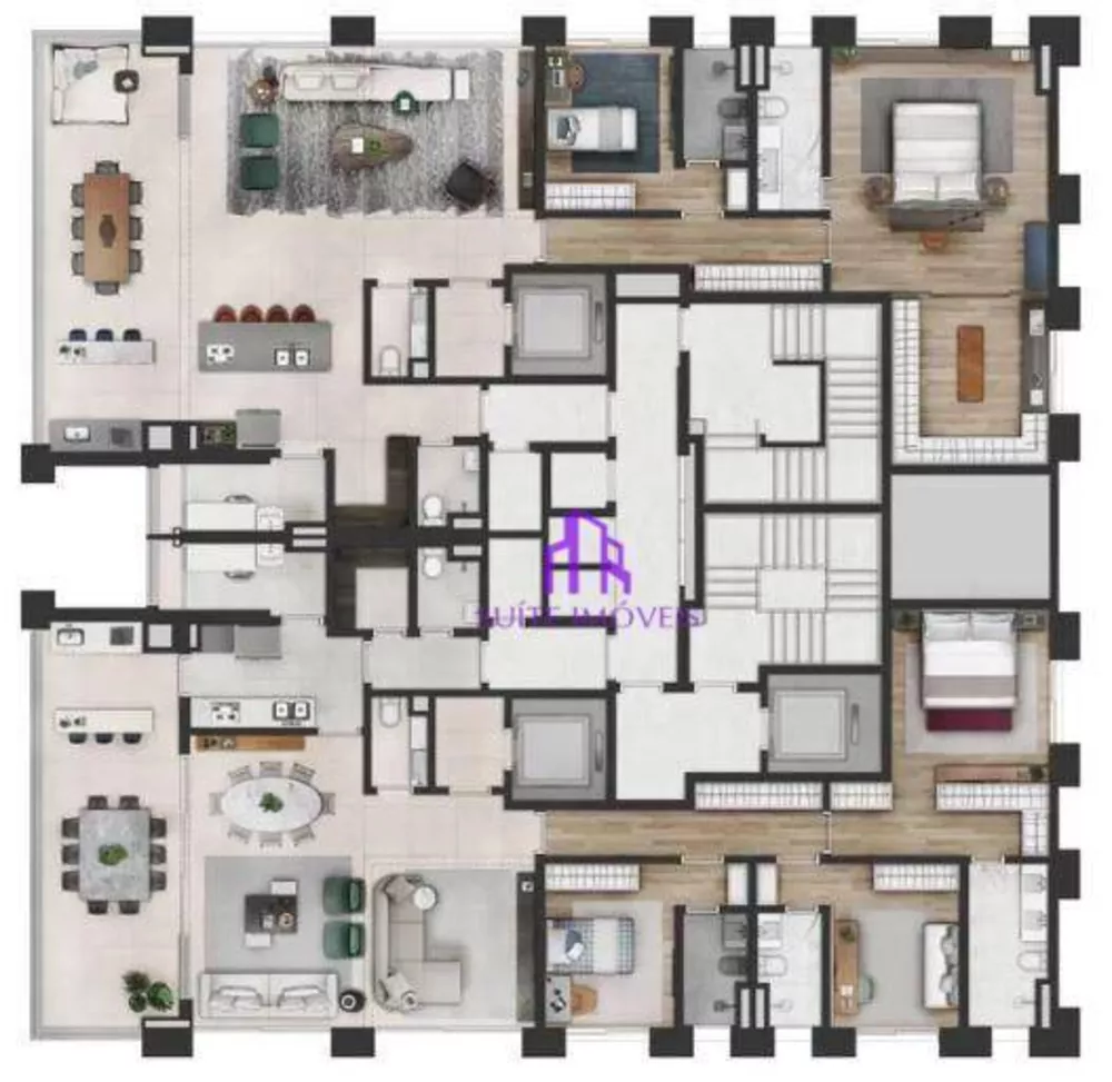 Apartamento, 3 quartos, 191 m² - Foto 11