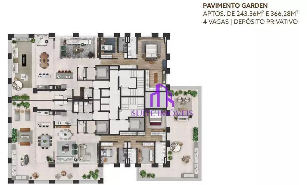 Apartamento, 3 quartos, 191 m² - Foto 17