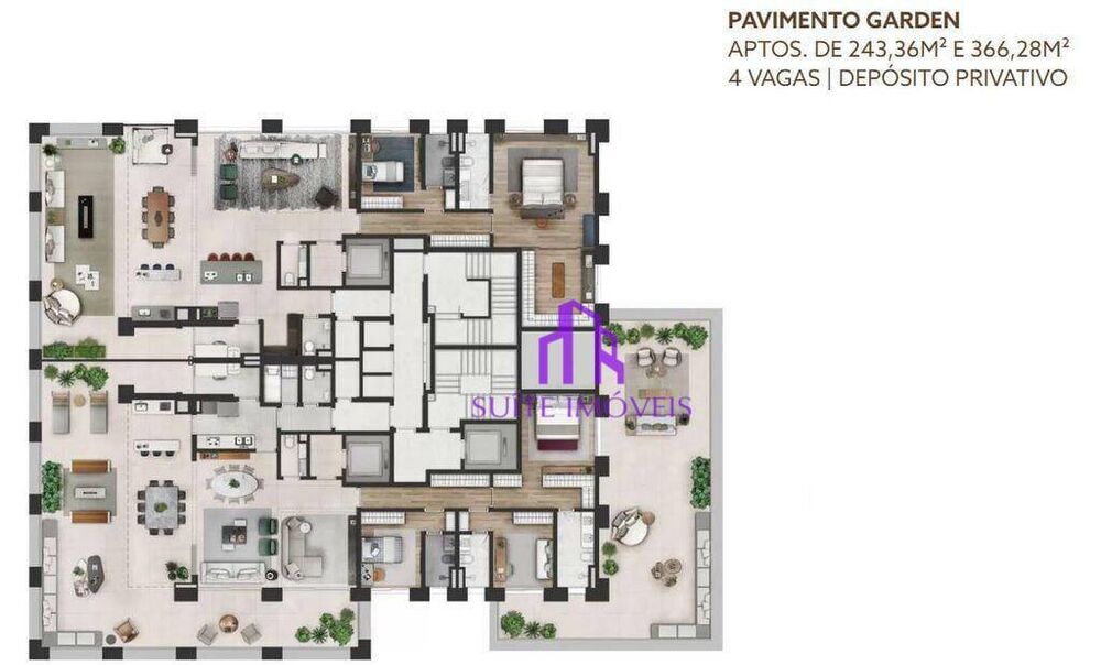 Apartamento, 3 quartos, 192 m² - Foto 17