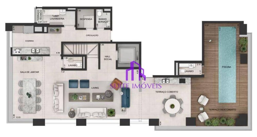 Apartamento, 3 quartos, 192 m² - Foto 16