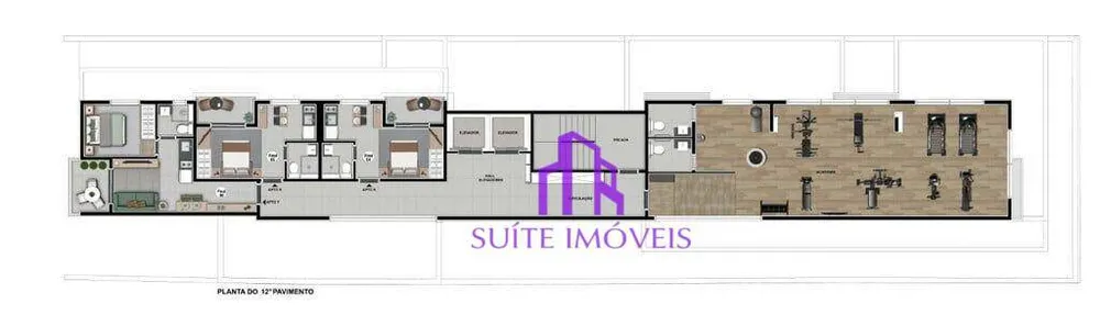 Apartamento, 1 quarto, 40 m² - Foto 1