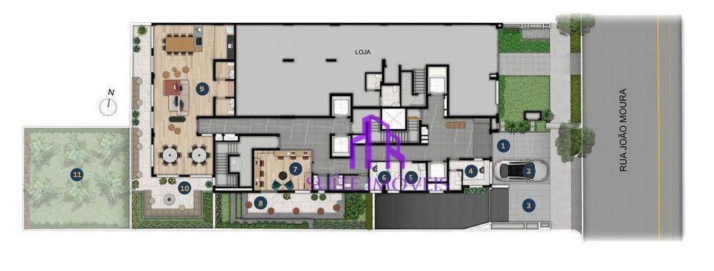 Kitnet-Studio, 25 m² - Foto 1