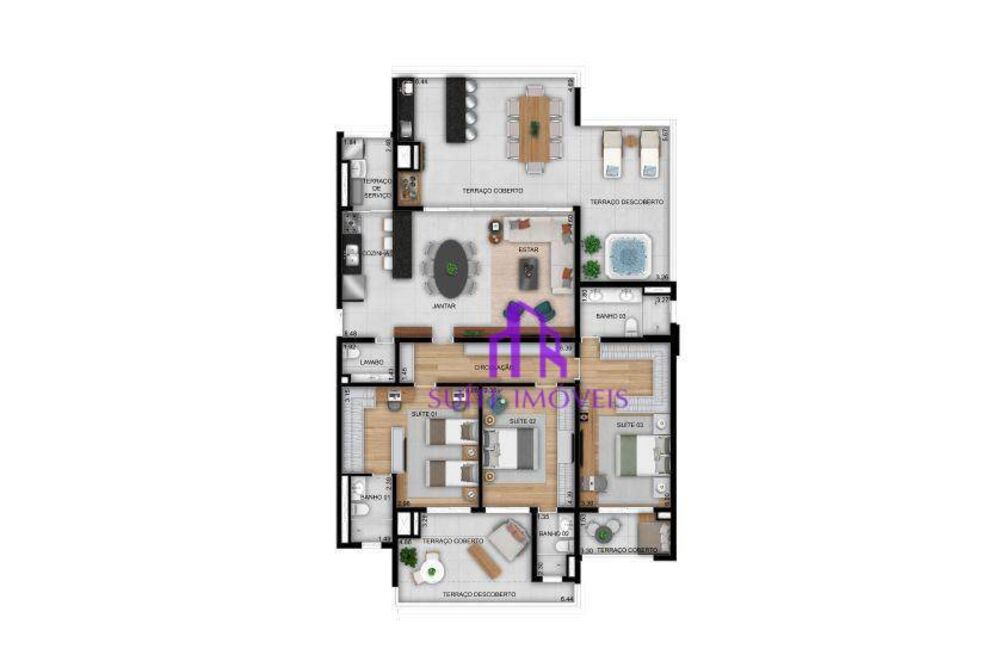 Apartamento, 3 quartos, 96 m² - Foto 13