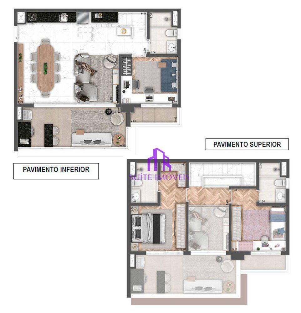 Apartamento, 2 quartos, 71 m² - Foto 8