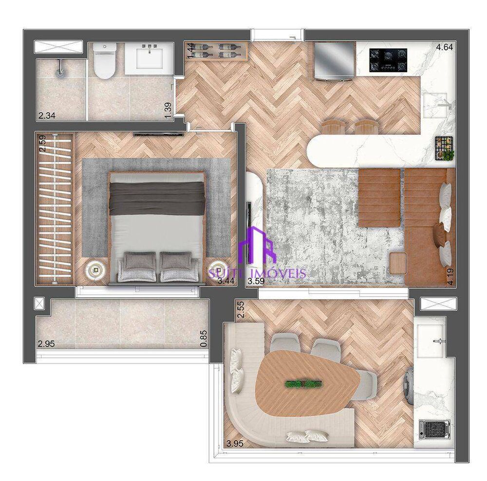 Apartamento, 2 quartos, 71 m² - Foto 14