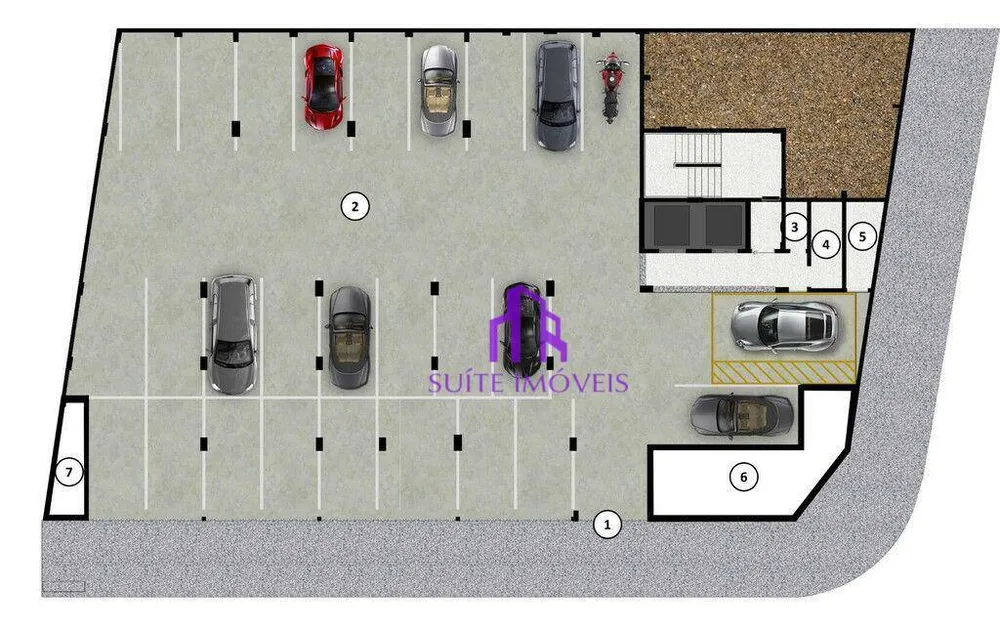 Apartamento, 2 quartos, 44 m² - Foto 2
