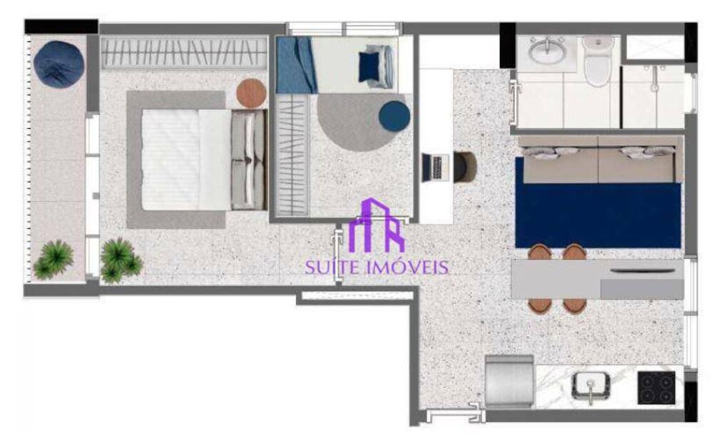 Kitnet-Studio, 22 m² - Foto 15