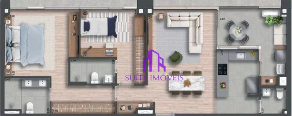 Loft, 137 m² - Foto 8