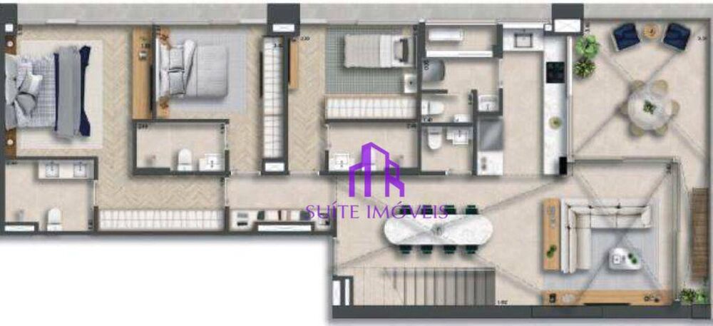 Loft, 137 m² - Foto 2