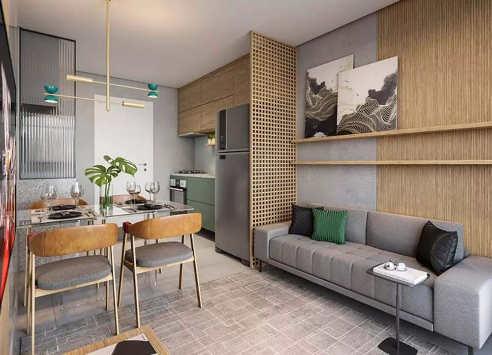 Apartamento à venda com 2 quartos, 32m² - Foto 3