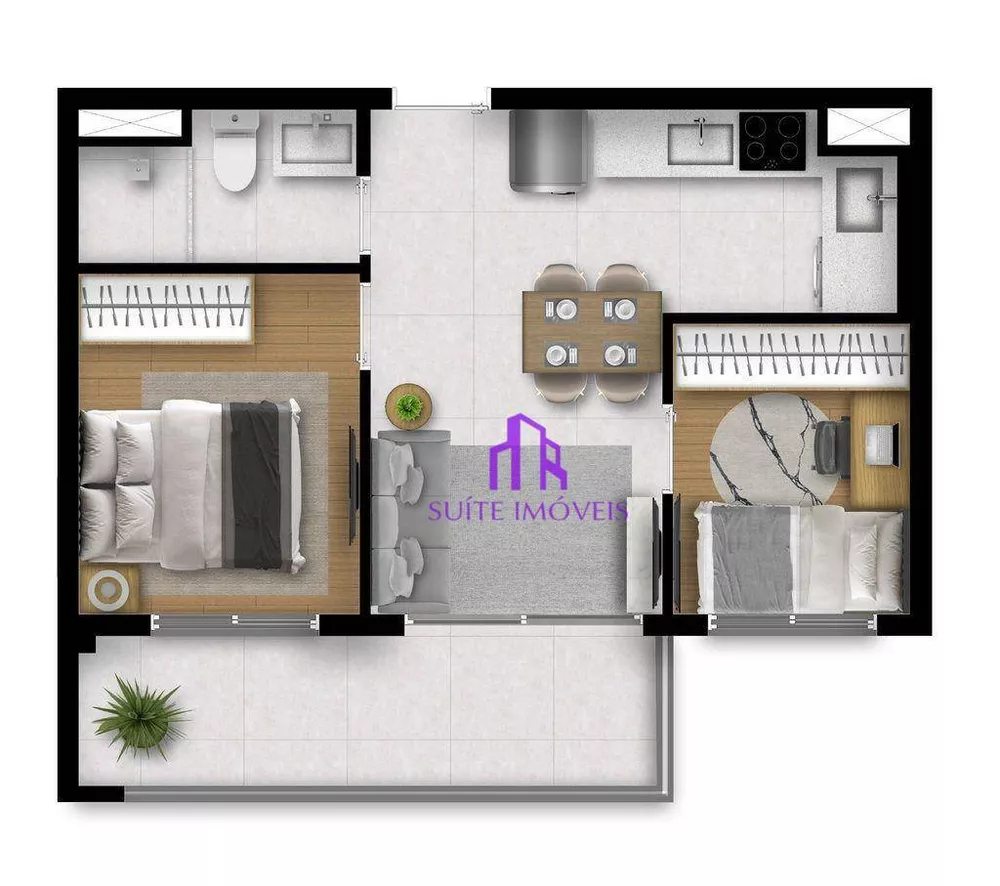 Apartamento, 2 quartos, 106 m² - Foto 9