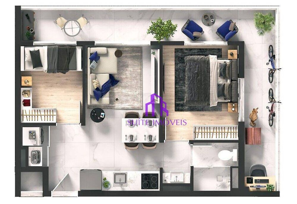 Apartamento, 2 quartos, 51 m² - Foto 13